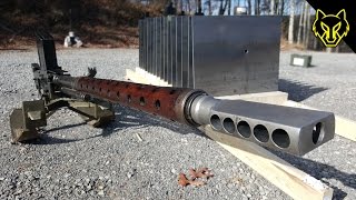 20mm Anti Tank Lahti vs 16 Steel Plates slow motion Richard Ryan [upl. by Lelith]