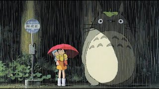 Studio Ghibli Relaxing Piano Music With Rain  2 hours [upl. by Stover]