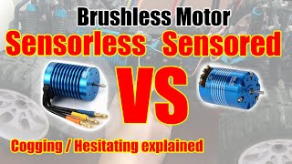 Sensorless VS Sensored Brushless Motor  Hesitating Explained [upl. by Safko]