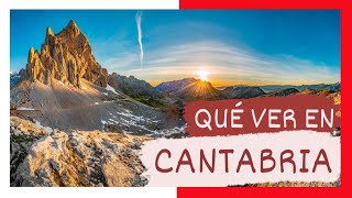 GUÍA COMPLETA ▶ Qué ver en CANTABRIA ESPAÑA 🇪🇸 🌏 Turismo y viajes a CANTABRIA [upl. by Aohsoj]