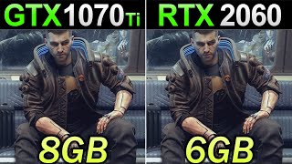 GTX 1070 Ti Vs RTX 2060  1080p and 1440p Gaming Benchmarks [upl. by Ahseiyn]