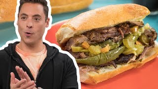 Jeff Mauro Makes an Italian Beef Sandwich  The Kitchen  Food Network [upl. by Eniotna]