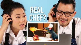 Real Chefs Review Cooking Movie Scenes [upl. by Menon882]