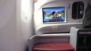 LA8165 LATAM Business Class from Boston to Brazil [upl. by Elleivap]