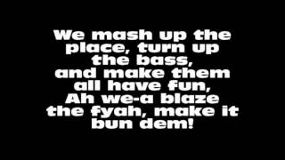 Skrillex amp Damian Marley Make It Bun Demwith lyrics [upl. by Aibonez]