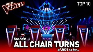 The BEST Blind Auditions of 2021 so far on The Voice  Top 10 [upl. by Janella]