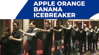 TOP ICE BREAKING ACTIVITY  APPLE ORANGE BANANA [upl. by Annibo]