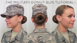 Military Donut Bun Tutorial [upl. by Halueb]