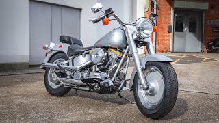 1990 HarleyDavidson FAT BOY  Review [upl. by Darryl]