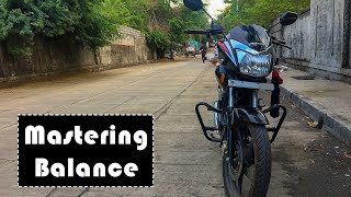 04 How to Balance a Motorcycle for Beginners  Bike Sikho in 30 Days 2020 Course [upl. by Yornek]