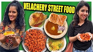 Velachery Street Food Vlog  tamilvlog [upl. by Suinotna]