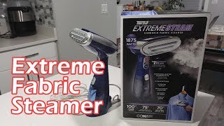 CONAIR Turbo Extreme Steam Handheld Fabric Steamer [upl. by Ihsorih]