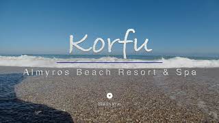 Almyros Beach Resort amp Spa Acharavi Korfu Strand Teil 1 [upl. by Nediarb]