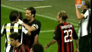 Maldini and Chiellinis little scuffle [upl. by Orvie]