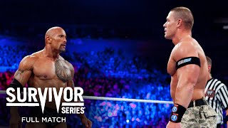 FULL MATCH  John Cena amp The Rock vs The Miz amp RTruth Survivor Series 2011 [upl. by Reivax274]