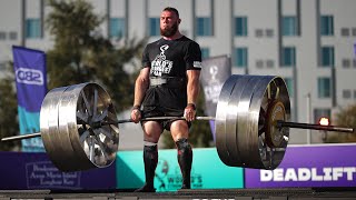 WORLD RECORD Oleksii Novikov Lifts 1185 LBS 18quot Partial Deadlift  2020 [upl. by Gladys384]