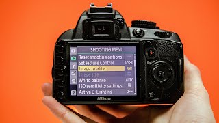 Nikon D3100 Best Photo Settings for Beginners  How To Set Up Your Nikon DSLR For Photography [upl. by Heyman]