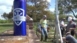 HOPE Crew Resetting Headstones in Chalmette [upl. by Atinrev104]