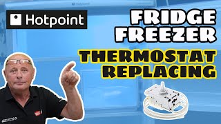 How to replace a Fridge Freezer Thermostat Hotpoint Indesit [upl. by Atilahs]