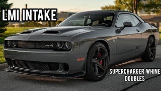 Hellcat Supercharger Whine  Legmaker Intake LOUDEST [upl. by Georges804]