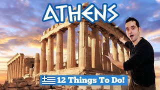 Athens Greece TOP 12 Things To Do Travel Guide [upl. by Ehpotsirhc]