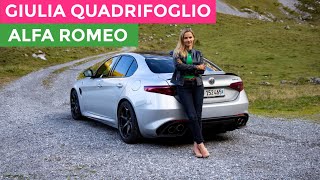 Alfa Romeo  GIULIA QUADRIFOGLIO  forget the well behaved Germans [upl. by Teferi775]