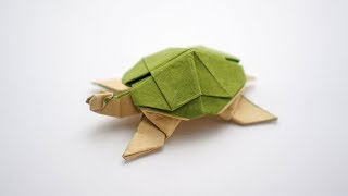 ORIGAMI TURTLE Marc Vigo 🐢 [upl. by Oicnecserc]