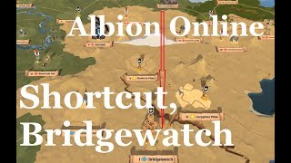 Albion Online  Caerleon to Bridgewatch fast almost safely [upl. by Ynneg940]