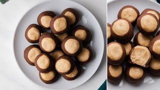 Easy Buckeyes Recipe [upl. by Ettennek]