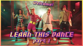 Vengaboys  Were Going To Ibiza Dance Video Choreography amp Tutorial Part 1 [upl. by Arekahs]