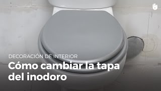 Cómo cambiar la tapa del WC  Bricolaje DIY [upl. by Farhi184]