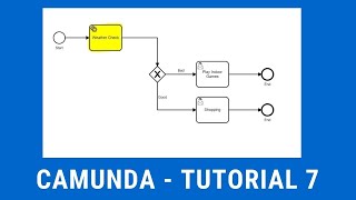 Camunda  Service Task  How to get started with camunda  Workflow  Camunda Tutorial 7 [upl. by Eatnahc]