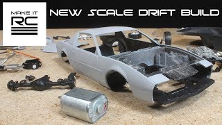 New Mini RC Drift Build Converting a Model Car to RC Part 1 Overview Teardown and Test Fit Axle [upl. by Adnalohs]