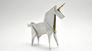 ORIGAMI UNICORN Jo Nakashima [upl. by Jakoba]