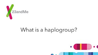 23andMe FAQ What is a haplogroup [upl. by Irwin408]