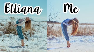 Recreating Dance Moms Elliana Walmsleys Instagram Photos [upl. by Edouard]