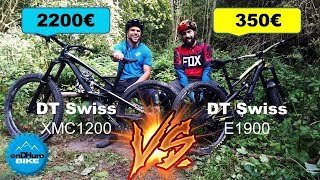 Battle Chrono Roues VTT Carbone Vs Aluminium  Carbone  plus rapide [upl. by Dnalevets214]