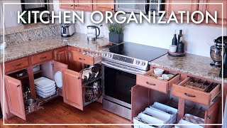 ORGANIZATION IDEAS FOR KITCHEN CABINETS AND DRAWERS [upl. by Jennilee]