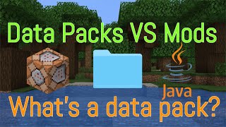 The New Generation of Mods  Minecraft Data Packs Explained [upl. by Philbo940]