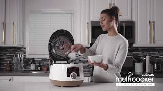 HOW TO COOK RICE in your CUCKOO MultiCooker CMCASB501F [upl. by Arutak]