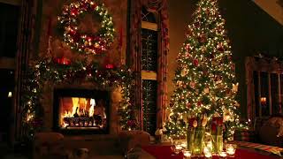 Top Christmas Songs Of All Time 🎄 2 Hours of Classic Christmas Music with Fireplace [upl. by Notrab]