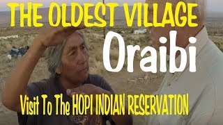 Hopi Indian Reservation  Oldest Village [upl. by Crutcher954]