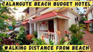 Holiday Homes To Stay At Calangute Beach  The White House Calangute  Goa Budget Stay  Goa Vlog [upl. by Vedetta]