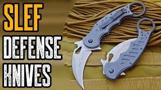 TOP 10 BEST SELF DEFENSE KNIVES FOR URBAN SURVIVAL [upl. by Neeli437]