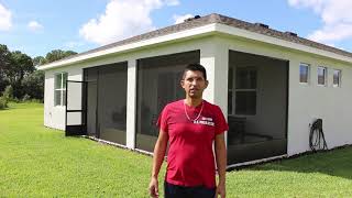 New Lanai Screen Enclosure Customer Review  Lakewood Ranch FL [upl. by Annayak]