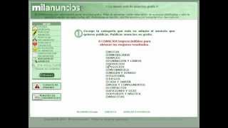 Como publicar anuncios gratis en milanuncios [upl. by Rodi]