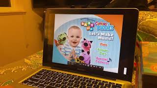 Baby Nick Jr Curious Buddies Let’s Make Music Menu Walkthrough [upl. by Lanor]