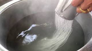 Thai Rice Flour Noodles Recipe [upl. by Anitnatsnok]