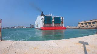 boarding to the ferry  Port of Ancona Italy [upl. by Valeda]