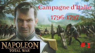 FR Napoléon Total War  campagne dItalie  1 [upl. by Erbas]